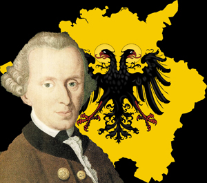 Kant with map